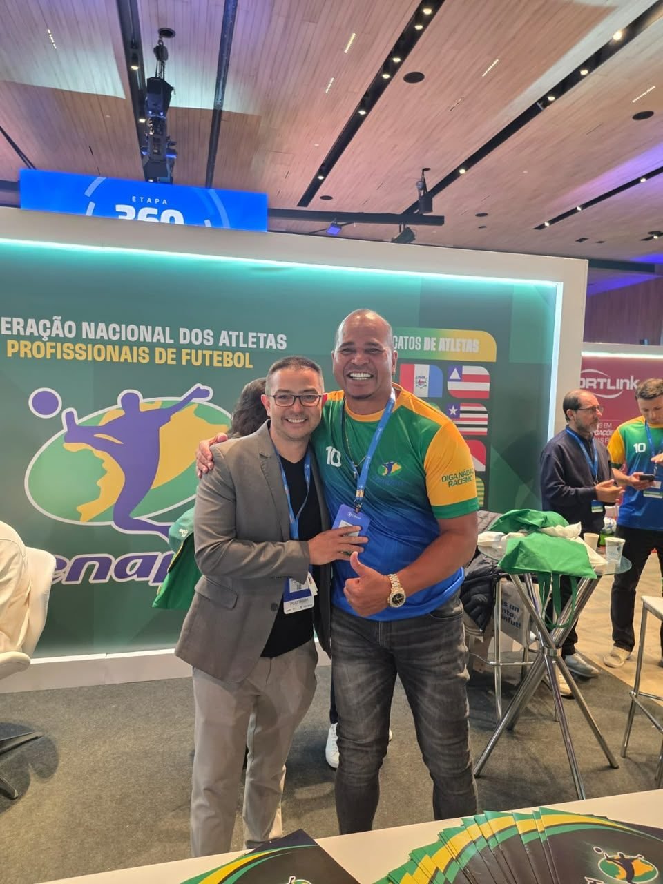 Encontro com a Federação Nacional dos Atletas Profissionais de Futebol